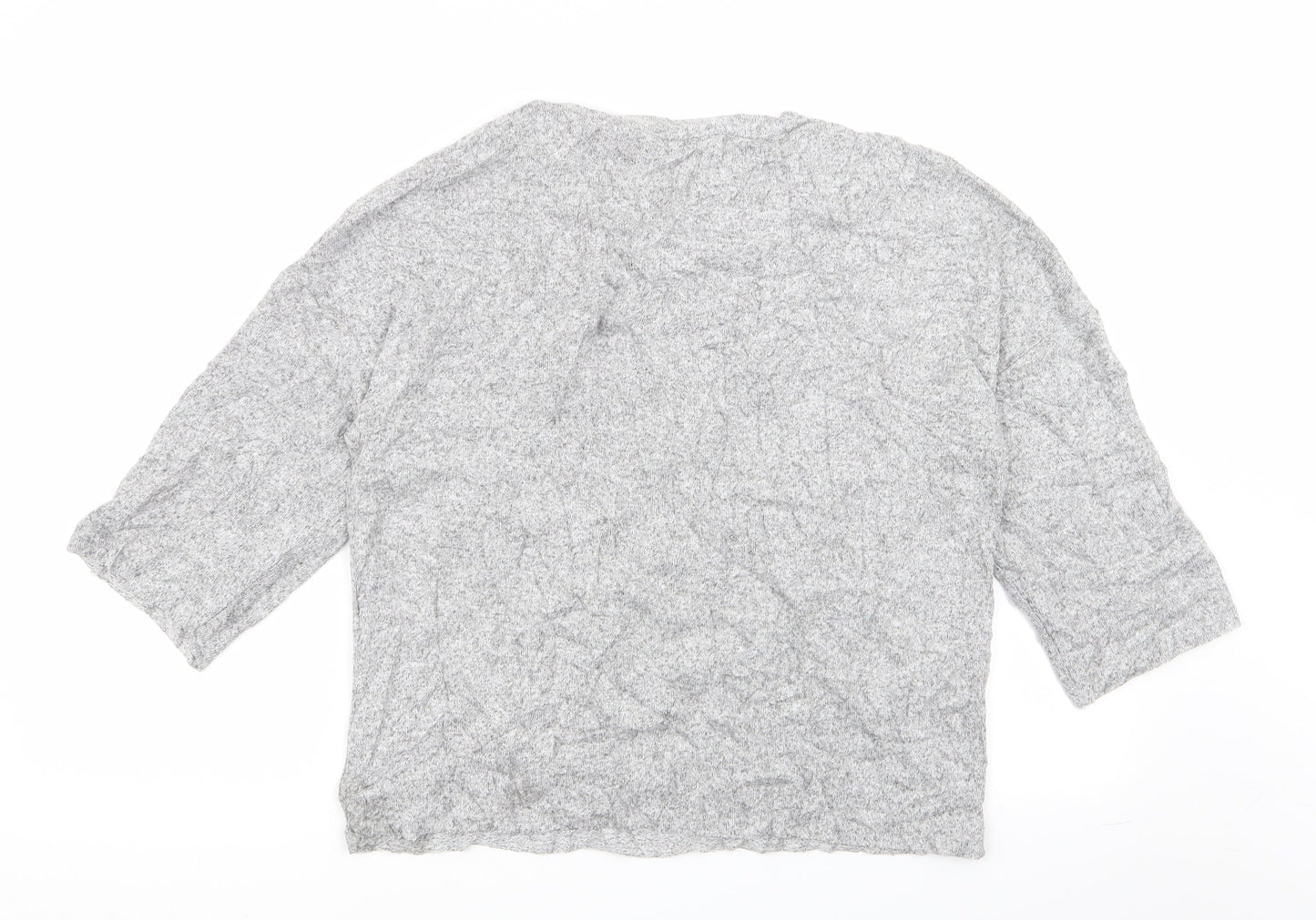 Womens UK Size S Zara Grey Pullover Jumper