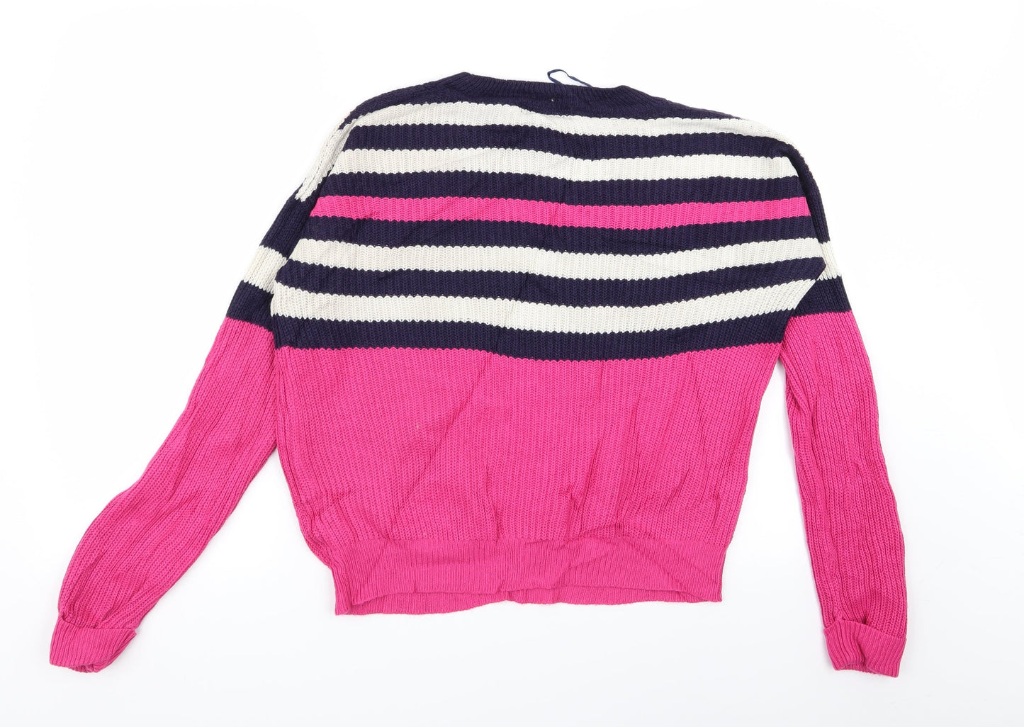 Womens UK Size 12 Studio Multicoloured Pullover Jumper