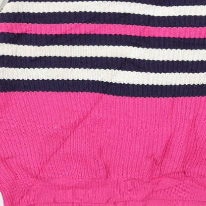 Womens UK Size 12 Studio Multicoloured Pullover Jumper