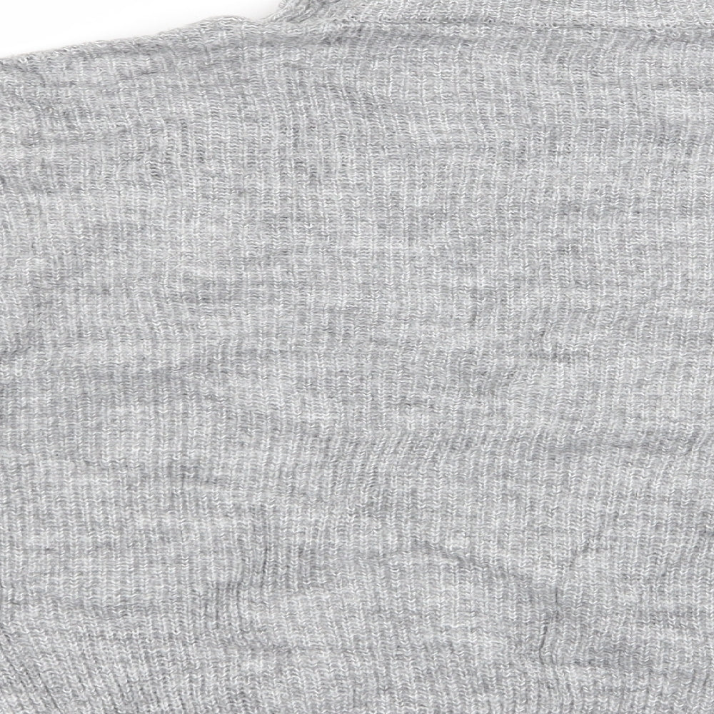 Womens UK Size S MNG Grey Pullover Jumper