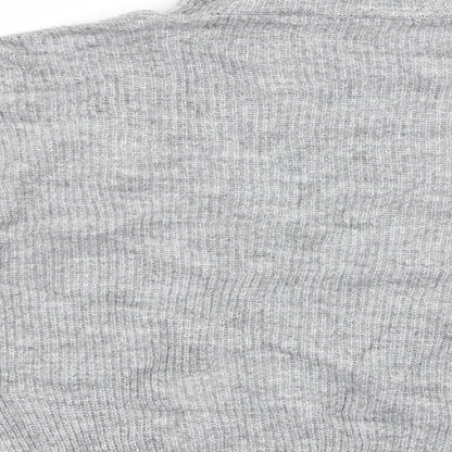 Womens UK Size S MNG Grey Pullover Jumper