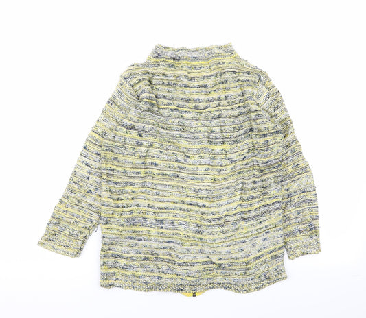 Per Una Womens Multicoloured   Full Zip Jumper Size 8