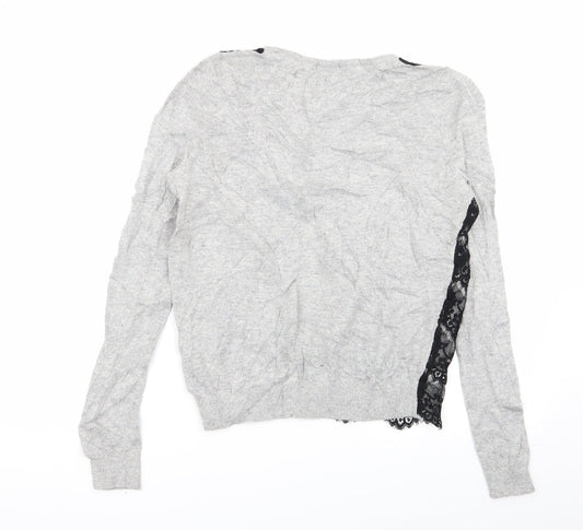 Womens UK Size 8 Topshop Multicoloured Pullover Jumper