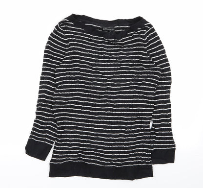 JNY Womens Multicoloured Striped  Pullover Jumper Size S