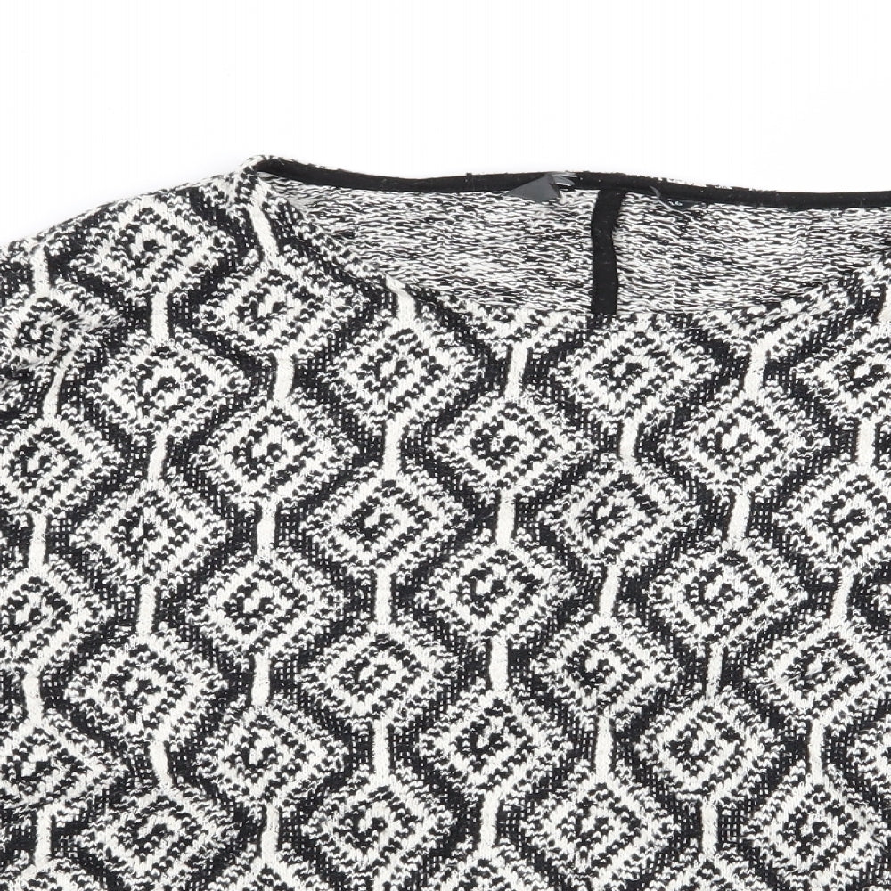 Womens UK Size 16 Preworn Multicoloured Pullover Jumper