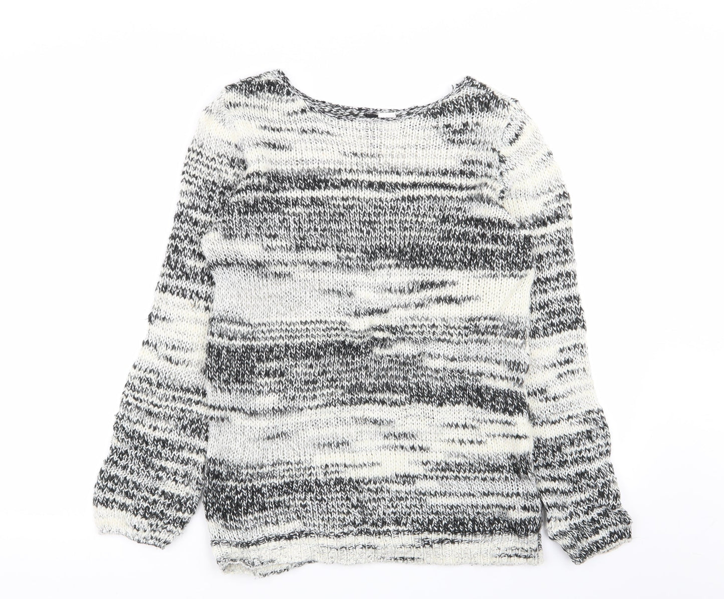 Divided by H&M Womens Multicoloured Geometric  Pullover Jumper Size XS