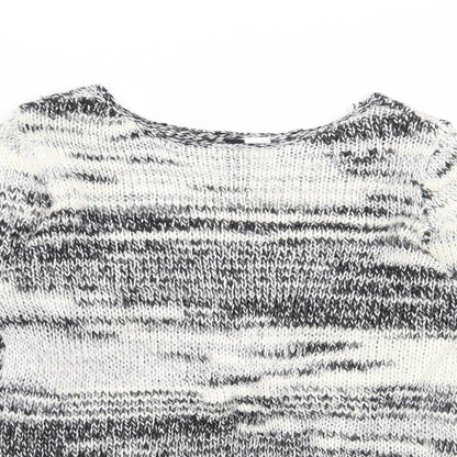 Divided by H&M Womens Multicoloured Geometric  Pullover Jumper Size XS