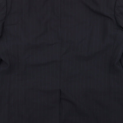 Mens UK Size 40 M&S Regular Blue Suit Jacket