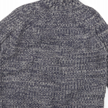 H&M Womens Blue   Pullover Jumper Size S