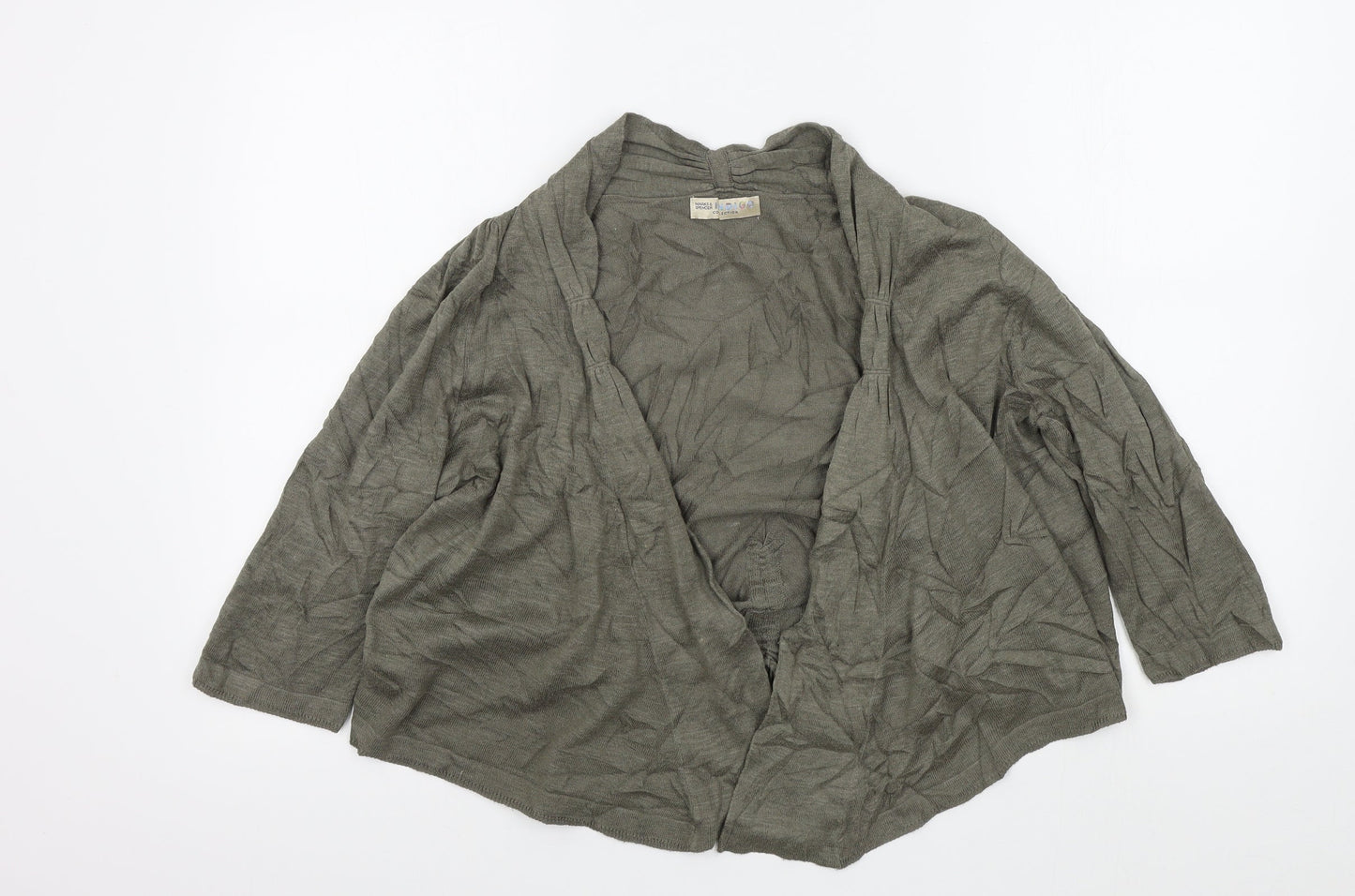 Womens UK Size 14 M&S Grey Cardigan Jumper