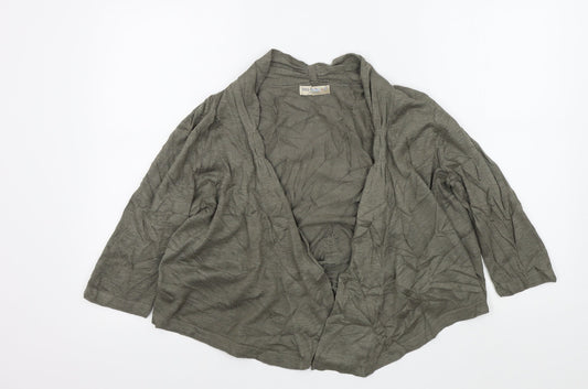 Womens UK Size 14 M&S Grey Cardigan Jumper