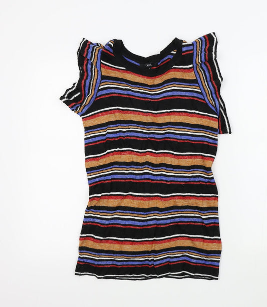 Womens UK Size 10 NEXT Multicoloured Pullover Jumper