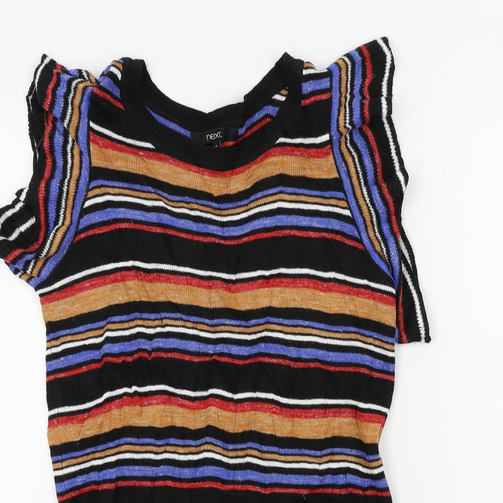 Womens UK Size 10 NEXT Multicoloured Pullover Jumper