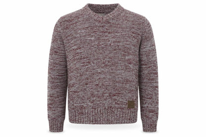 solid Mens Purple   Pullover Jumper Size L