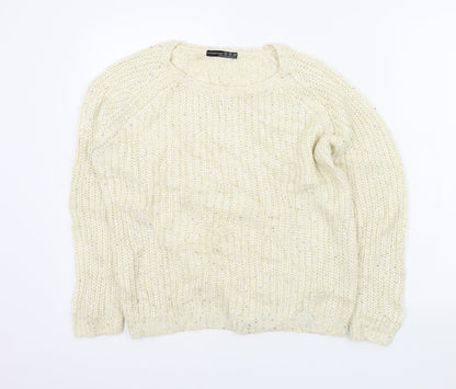 Primark Womens Beige   Pullover Jumper Size 10