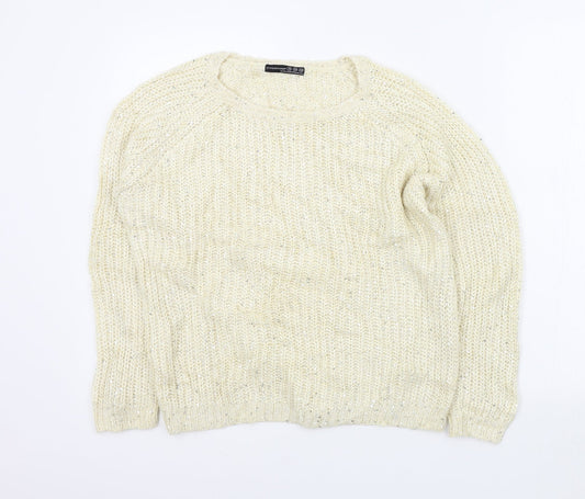 Primark Womens Beige   Pullover Jumper Size 10