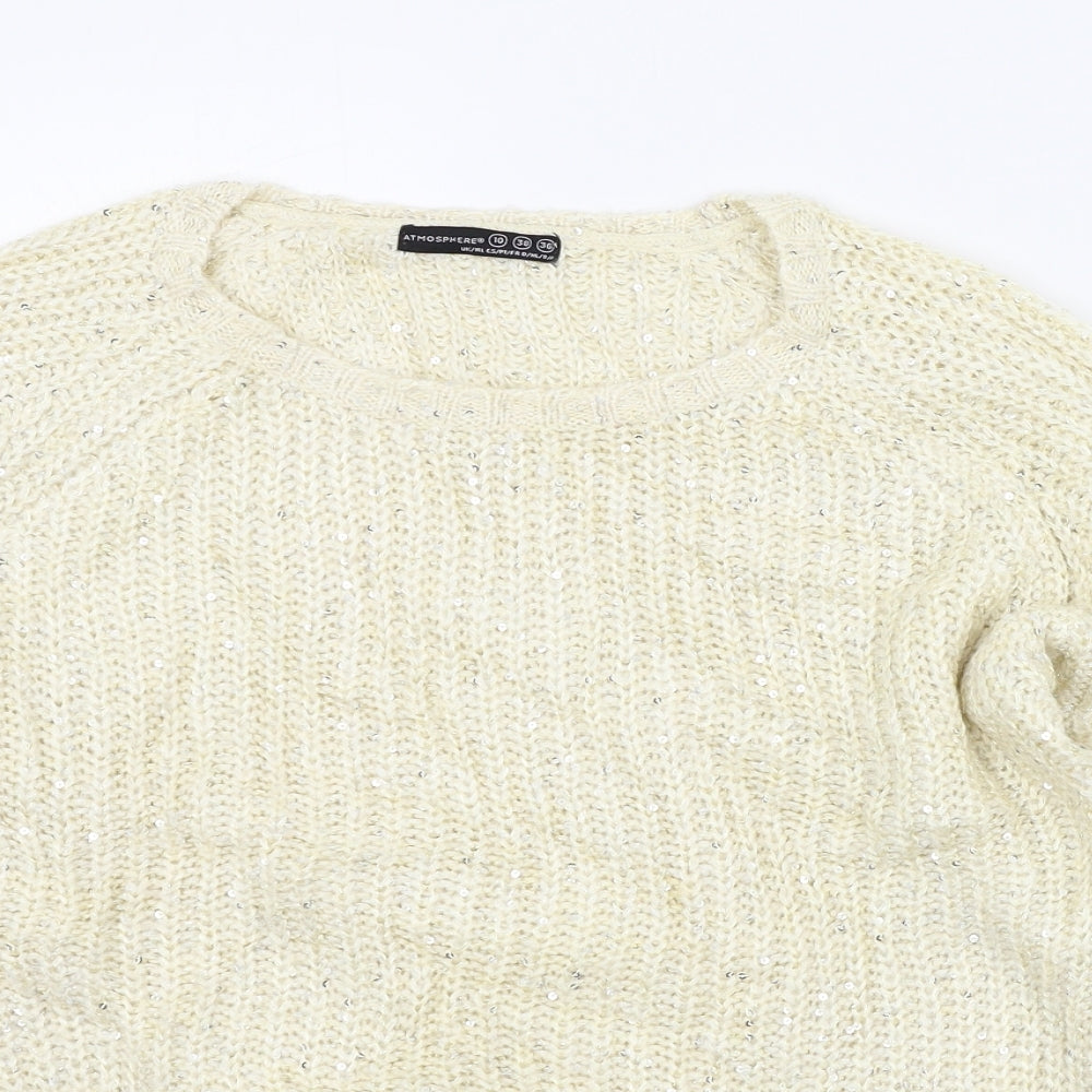 Primark Womens Beige   Pullover Jumper Size 10