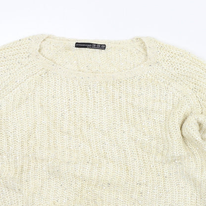 Primark Womens Beige   Pullover Jumper Size 10