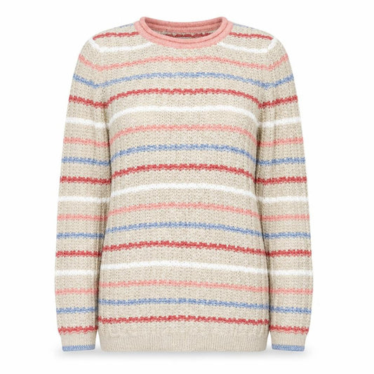 Womens UK Size 10 isle Beige Pullover Jumper
