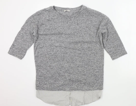 TU Womens Grey   Pullover Jumper Size 10
