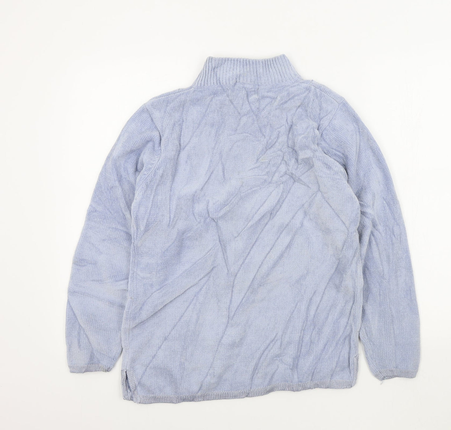 Womens UK Size S REFLECT Blue Pullover Jumper