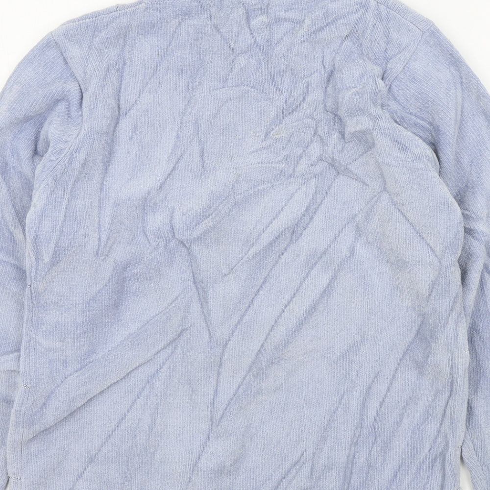 Womens UK Size S REFLECT Blue Pullover Jumper