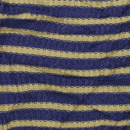 Louche Womens Blue Striped  Pullover Jumper Size 10