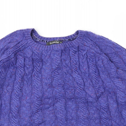Womens UK Size M Bonmarché Blue Pullover Jumper