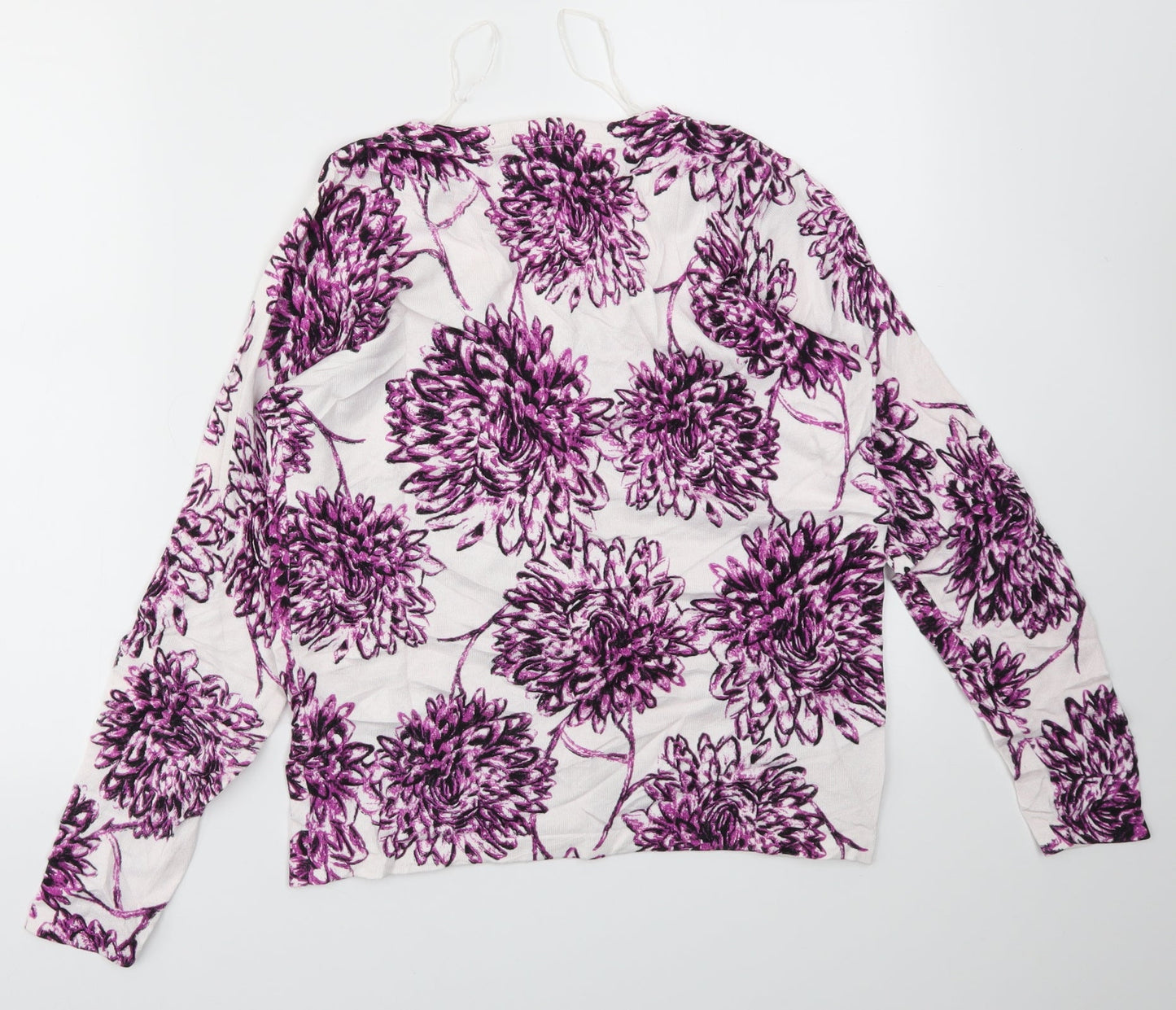 Womens UK Size 10 Matalan Purple Cardigan Jumper