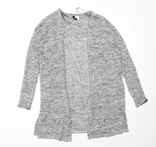 Womens UK Size XS H&M Grey Cardigan Jumper