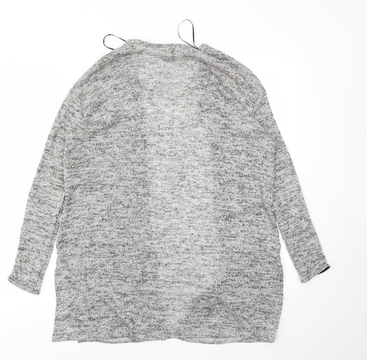 Womens UK Size XS H&M Grey Cardigan Jumper