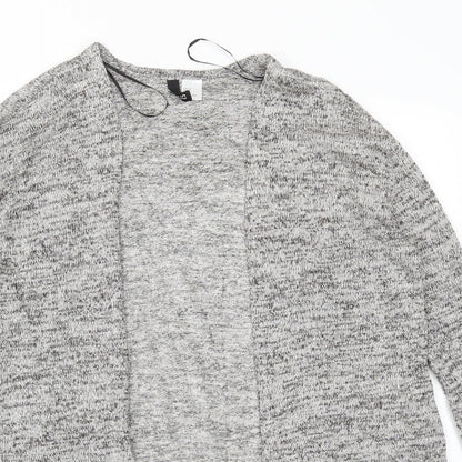 Womens UK Size XS H&M Grey Cardigan Jumper