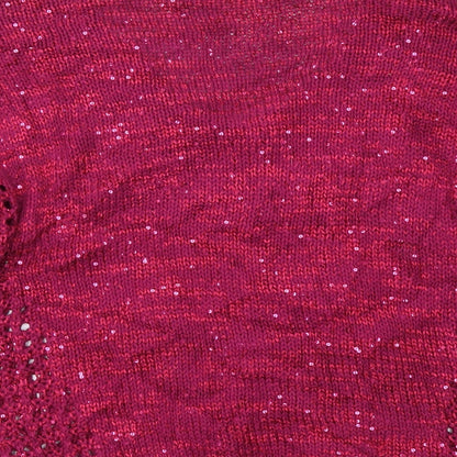 M&S Womens Purple   Basic T-Shirt Size 8