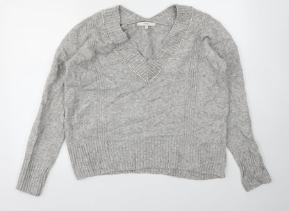 Womens UK Size M NEXT Grey Pullover Jumper