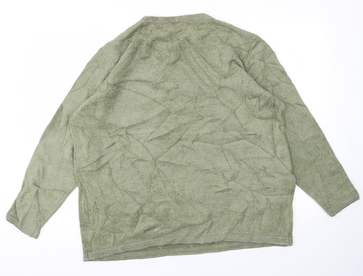 FAYLOUISE  Womens Green   Basic T-Shirt One Size