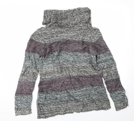 TU Womens Multicoloured Striped  Pullover Jumper Size 14