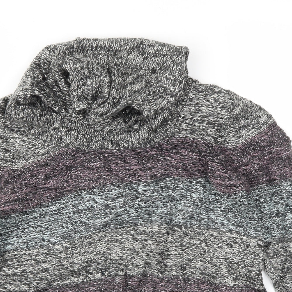 TU Womens Multicoloured Striped  Pullover Jumper Size 14