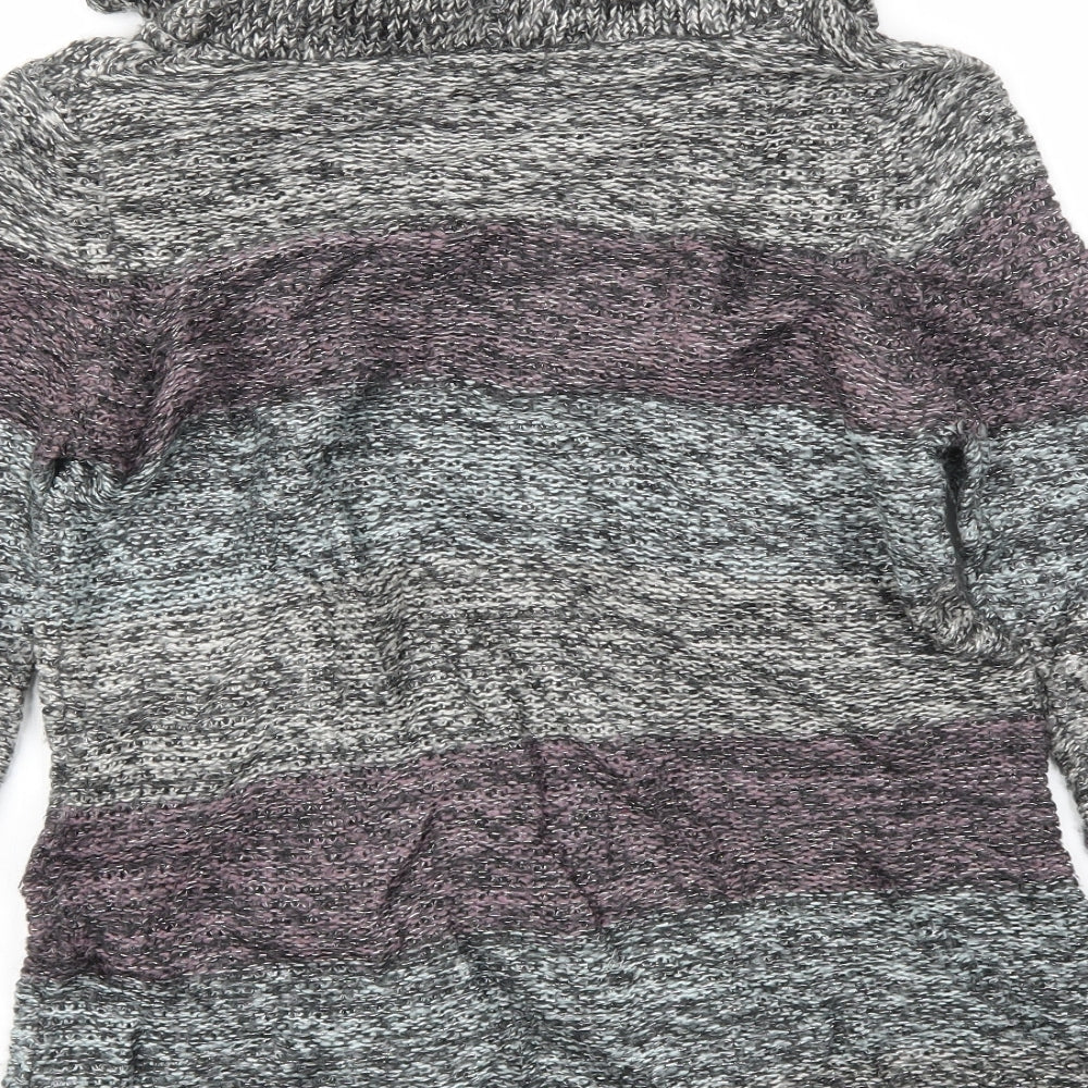 TU Womens Multicoloured Striped  Pullover Jumper Size 14