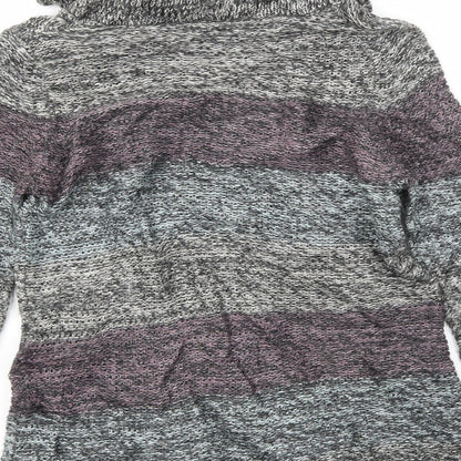 TU Womens Multicoloured Striped  Pullover Jumper Size 14