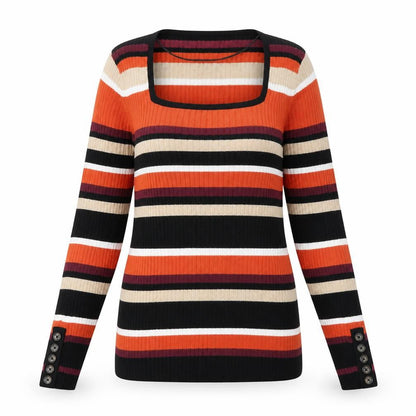 Womens UK Size 14 TU Multicoloured Pullover Jumper