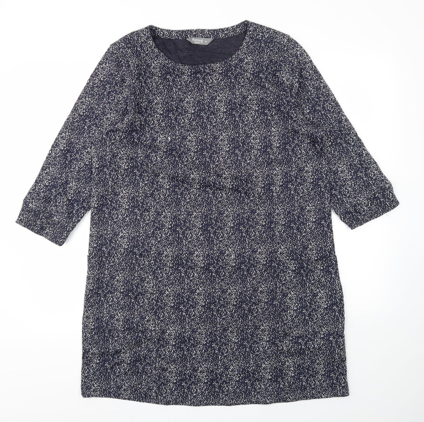 Nutmeg Womens Blue   Jumper Dress  Size 14