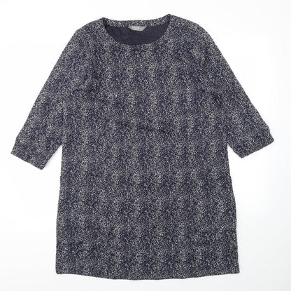 Nutmeg Womens Blue   Jumper Dress  Size 14