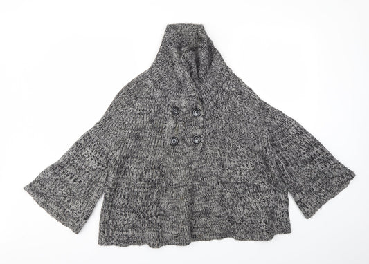 SPIRIT UNION Womens Grey   Cardigan Jumper Size M