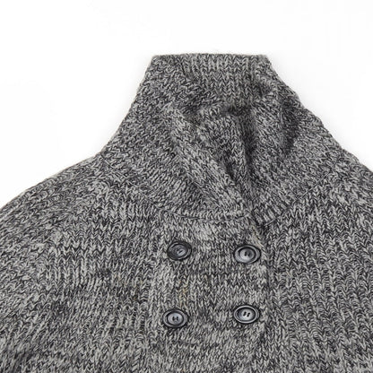 SPIRIT UNION Womens Grey   Cardigan Jumper Size M