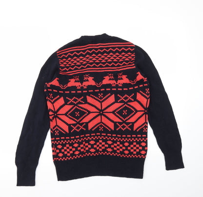 Gap Womens Multicoloured Animal Print  Pullover Jumper Size M