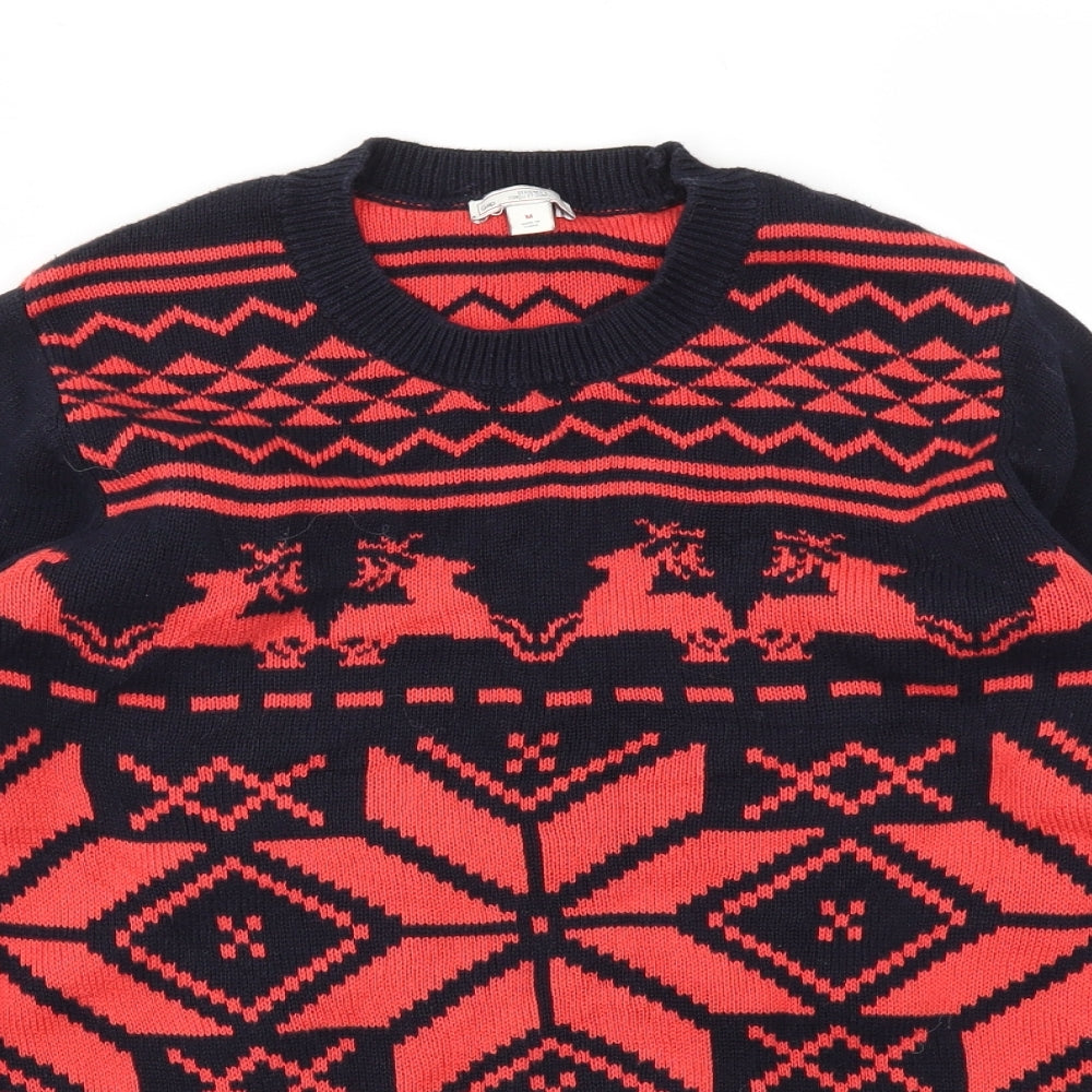 Gap Womens Multicoloured Animal Print  Pullover Jumper Size M