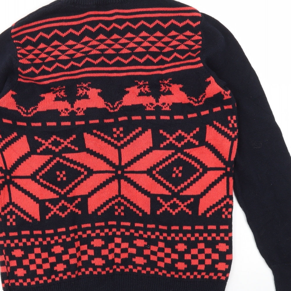 Gap Womens Multicoloured Animal Print  Pullover Jumper Size M