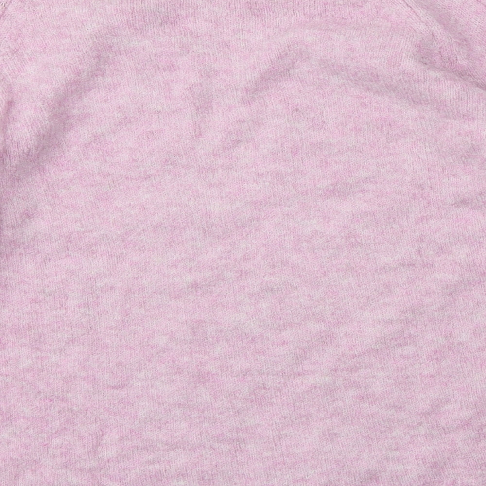 Womens UK Size M M&S Pink Pullover Jumper