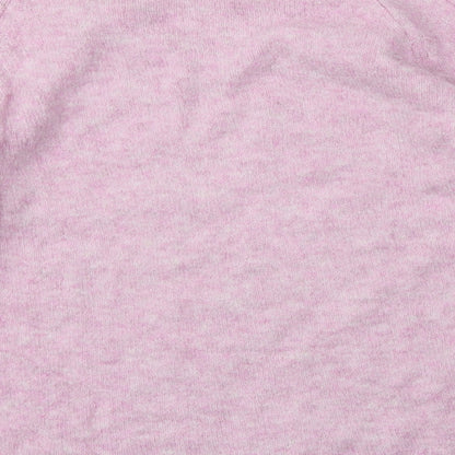 Womens UK Size M M&S Pink Pullover Jumper