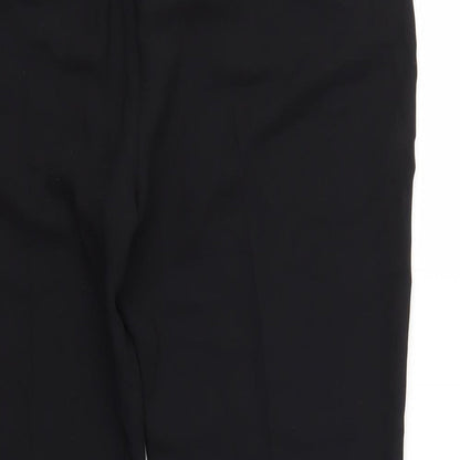 Womens UK Size 16 M&S Regular Fit  Black Trousers